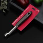 Нож для сердцевины Доляна Blade, 21 см, ручка soft - touch, чёрный