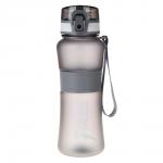 SILAPRO MAX Бутылка спортивная с замком, ULTIMATE GREY, 600мл, РС, силикон