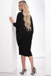 Платье "Алина" (черное) П8387