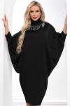 Платье "Алина" (черное) П8387