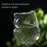Автополив для комнатных растений «Сова», 200 мл, ПВХ, Greengo