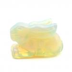 Заяц из лунного камня 41*21*27мм