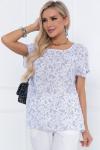 Блузка мирэлла (вайт блу) р