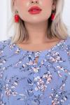 Блузка мелаццо (скай блу) р
