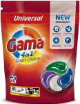Капсулы для стирки Gama 4in1 Colors & Darks (для цветного) 60 шт
