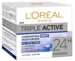 Увлажняющий ночной крем для лица L'Or?al Paris Triple Active, комфорт и защита кожи 24 ч 50 мл