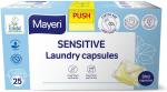 Капсулы для стирки Mayeri Sensitive  без запаха  25 шт