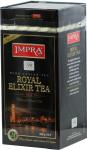 Черный чай Impra Royal Elixir Tea Knight крупнолистовой черный чай с бергамотом в подарочной жестяной банке  200 г