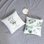 Наволочка декоративная «Этель» Eucalyptus (вид 1), 48?48 см, 100% хлопок