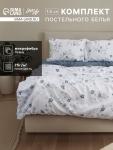 КПБ 1,5сп LoveLife Флора 150*225см, 150*225см, 50*70см-1шт, 75гр/м2, микрофибра