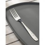 Набор вилок столовых Доляна «Бабл», h=20 см, 6 шт., нержавеющая сталь, серебристый