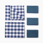 Кухонный набор «Этель» МИКС: полотенце 42?67 см - 2 шт., салфетка 40?40 см - 3 шт., 100% хлопок