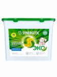 SYNERGETIC 18шт Концентрированные капсулы для стирки UNIVERSAL