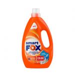 SYNERGETIC 1л Концентрированный гель для стирки SMART FOX COLOR Горный эдельвейс