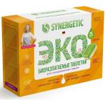 SYNERGETIC 25шт Таблетки для посудомоечных машин бесфосфатные