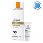 ЛЯРОШ АНТГЕЛИОС -25 НАБОР Крем антивозрастной д/лица SPF50 50мл + MELA B3 Сыворотка 3мл (подарок)