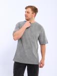 М438 Футболка оверсайз (серый винтаж)