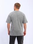 М438 Футболка оверсайз (серый винтаж)