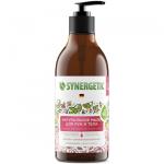 SYNERGETIC 380мл Мыло жидкое натуральное для рук и тела Пачули и ароматный Бергамот