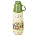 Бутылочка+кружка Зайчата 650мл полипропилен