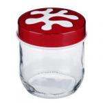 Банка д/сыпуч. прод. стекло 425мл Пазл HEREVIN