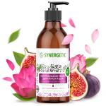 SYNERGETIC 380мл Мыло жидкое натуральное для рук и тела Цветущий Инжир и Лотос