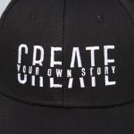 Кепка детская Create, чёрная, р-р 52-54, 5-7 лет