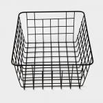 Корзина для хранения Доляна «Эрин», 28?22?11 см, чёрная