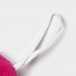 Мочалка для тела детская Доляна «Котики», для купания, МИКС