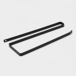 Держатель для бумажных полотенец подвесной Доляна, 26?1.5?12 см, чёрный