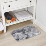 Коврик Доляна «Пушистик», 40?60 см, серый