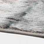 Коврик Доляна «Пушистик», 40?60 см, серый