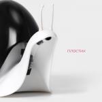 Дозатор для мыла Доляна «Улитка», 120 мл, чёрный