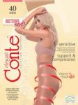 Колготки женские Active Soft 40 5 Conte Дроп