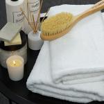 *Махровое полотенце GINZA 70х140, 100% хлопок, 450 гр./кв.м. 'Белый'