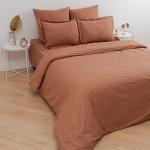 *Пододеяльник 'Цвет эмоций' 177х217, поплин, 100% хлопок, пл. 110 гр./кв. м., 'Кэмел'