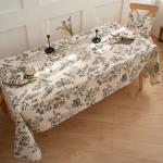 *Скатерть 120х145, саржа, 100% хлопок, 'Гарден графит ВБ'