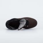 коричнев. ботинки мужская Войлок