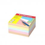 Бумага для заметок ErichKrause, 90x90x50 мм, 4 цвета
