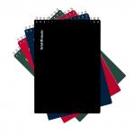 Блокнот с пластиковой обложкой на спирали ErichKrause Classic, А6, 60 листов, клетка_MIX-PACK