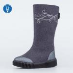 серый сапожки женские Войлок