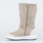 бежевый сапоги женские Войлок