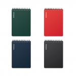 Блокнот с пластиковой обложкой на спирали ErichKrause Classic, А7, 60 листов, клетка_MIX-PACK