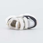 беж-чер полуботинки ясельная, малодетская Комбинирован.