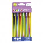 "Carioca" Набор Ручек гелевых стираемых "OOPS Easy" 1 мм 6 цв. 6 шт. 41027 цвет чернил: ассорти