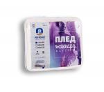 Плед однотонный жаккард Элит Реноме, 008 аура серый