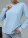 Лонгслив "Классик" Голубой
