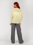 Лонгслив женский дэворэ "МАЛИБУ" ЖЕЛТЫЙ