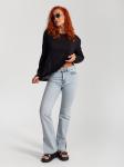 Лонгслив женский дэворэ "МАЛИБУ" ЧЕРНЫЙ