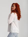 Лонгслив женский дэворэ "МАЛИБУ" БЕЛЫЙ